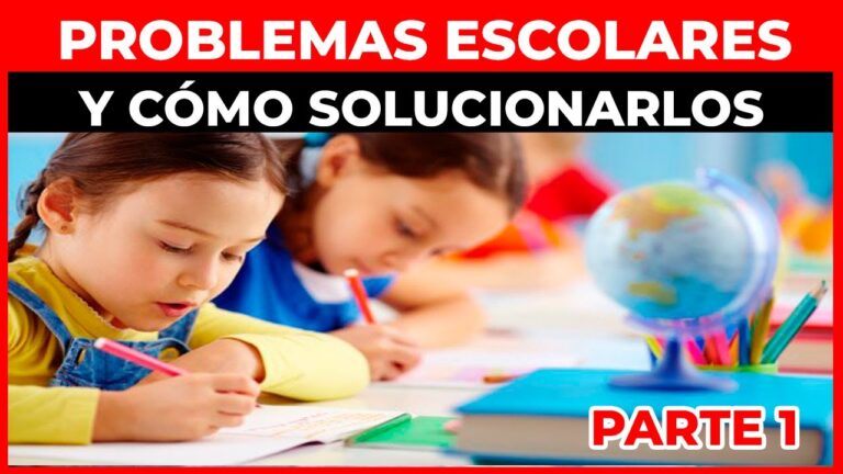 10 problemas escolares y soluciones