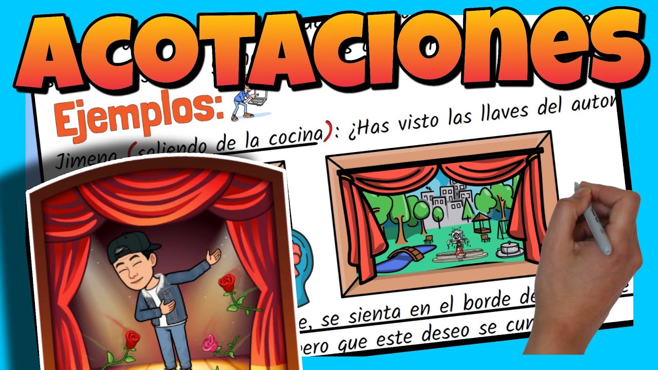 acotacion en un guion teatral