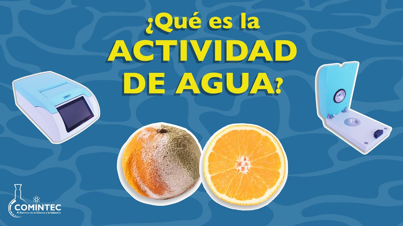actividad de agua en alimentos