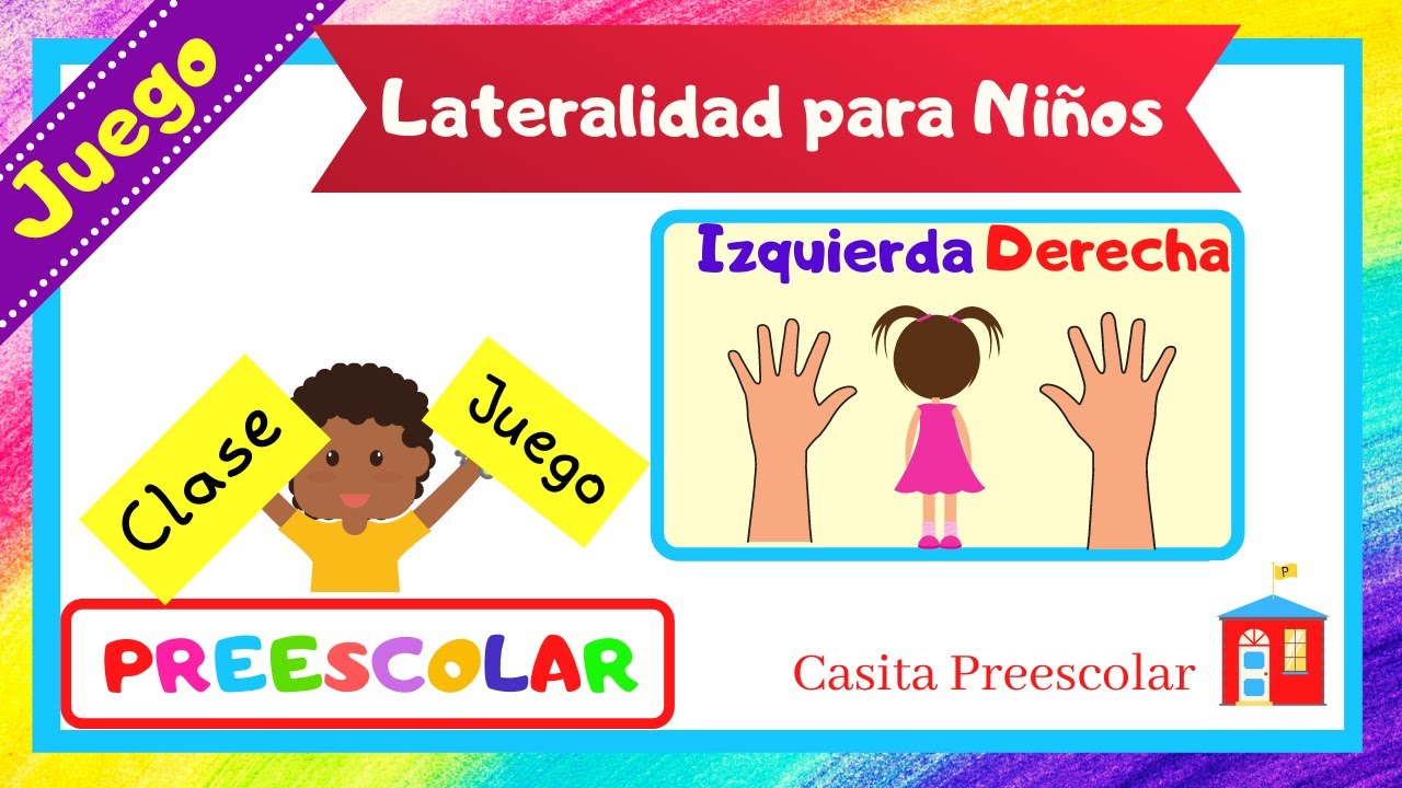 actividades de lateralidad para preescolar