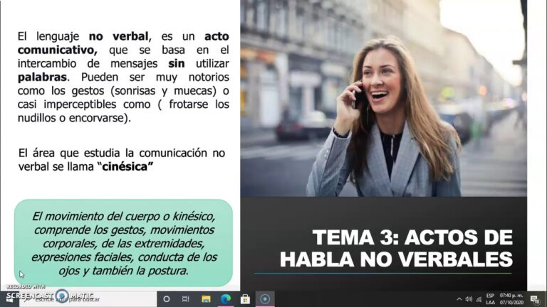 actos de habla no verbales gestuales ilustrador