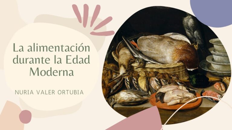 alimentacion en la edad moderna
