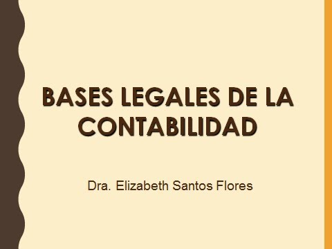 aspectos legales de la contabilidad