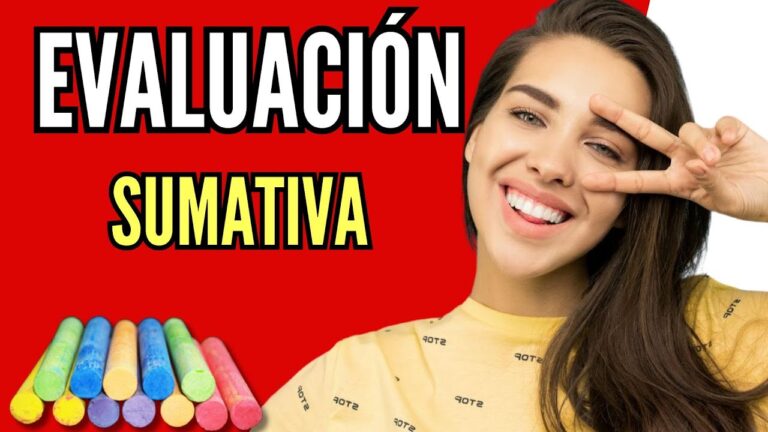 caracteristicas de la evaluacion sumativa