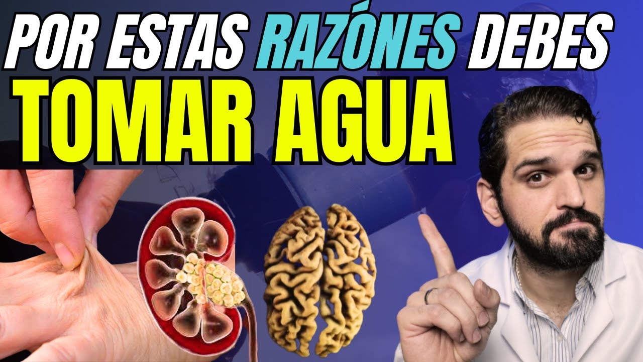 cinco beneficios de beber agua
