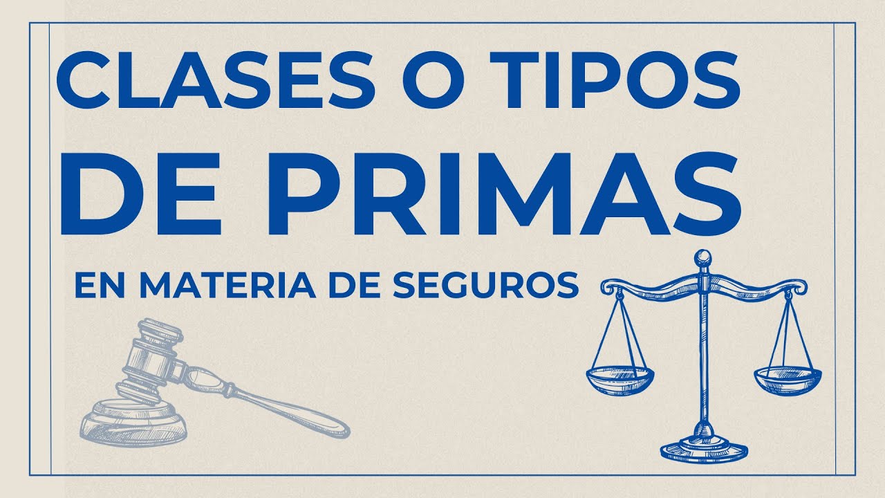 clases de primas de riesgo