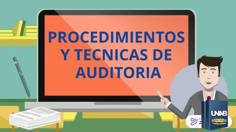 clasificacion de las tecnicas de auditoria