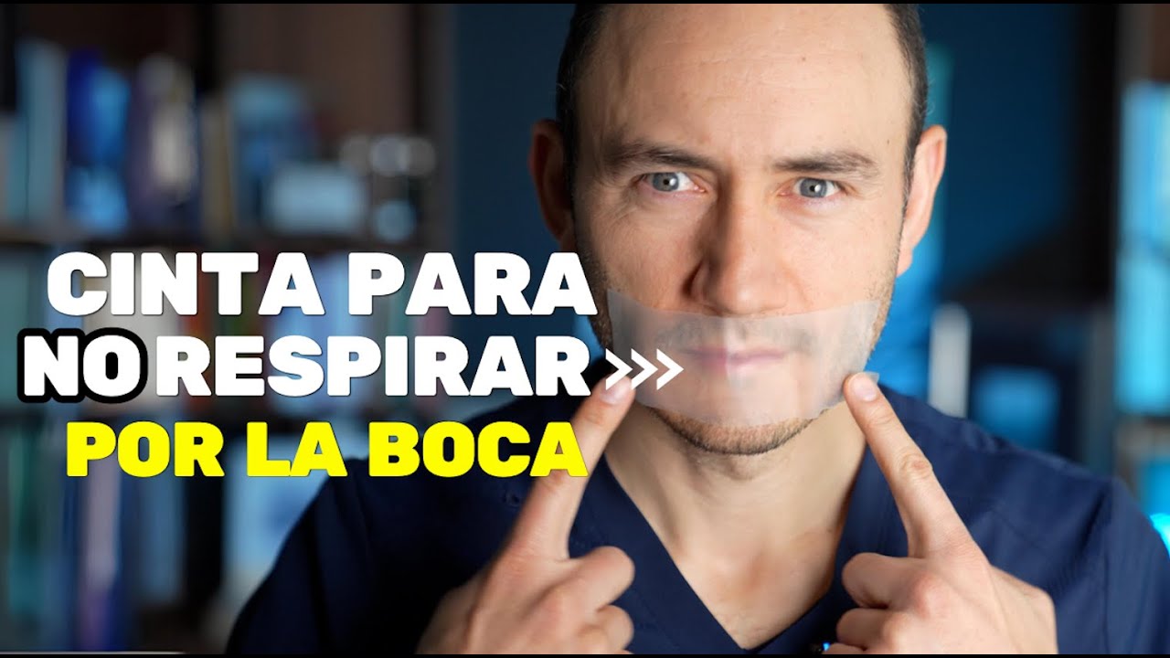 cómo dejar de respirar por la boca