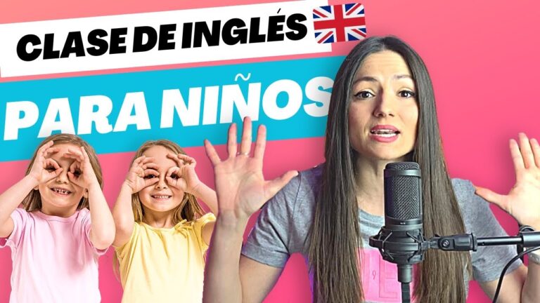 como enseñar ingles a niños