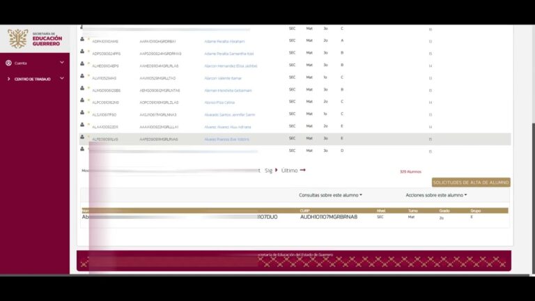 como sacar mi matricula escolar