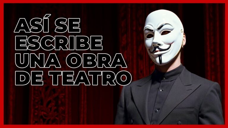 como se escribe una obra de teatro