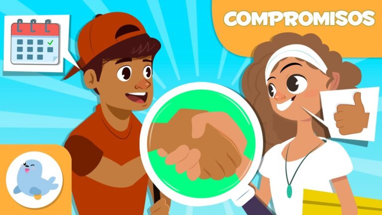 compromisos de los niños en la escuela