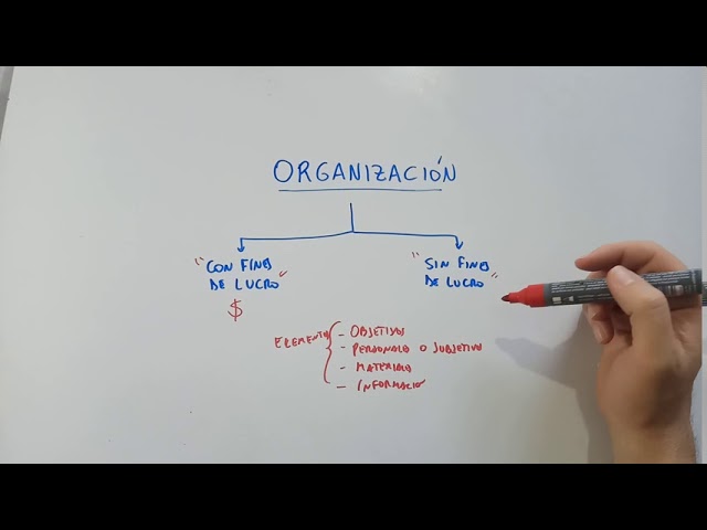 concepto de organizacion segun autores