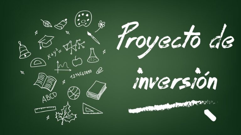 concepto de proyecto de inversion