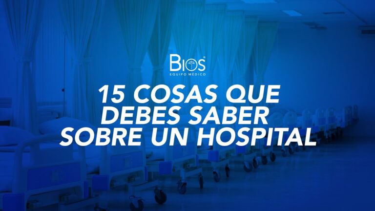 cosas que hay en un hospital
