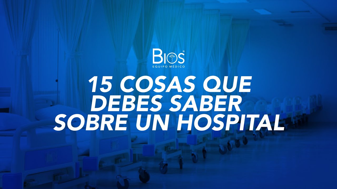 cosas que hay en un hospital