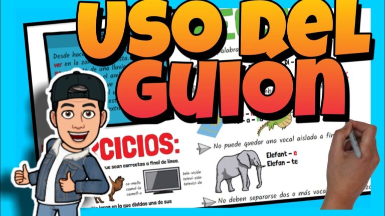 cuál es la utilidad del guión en una exposición