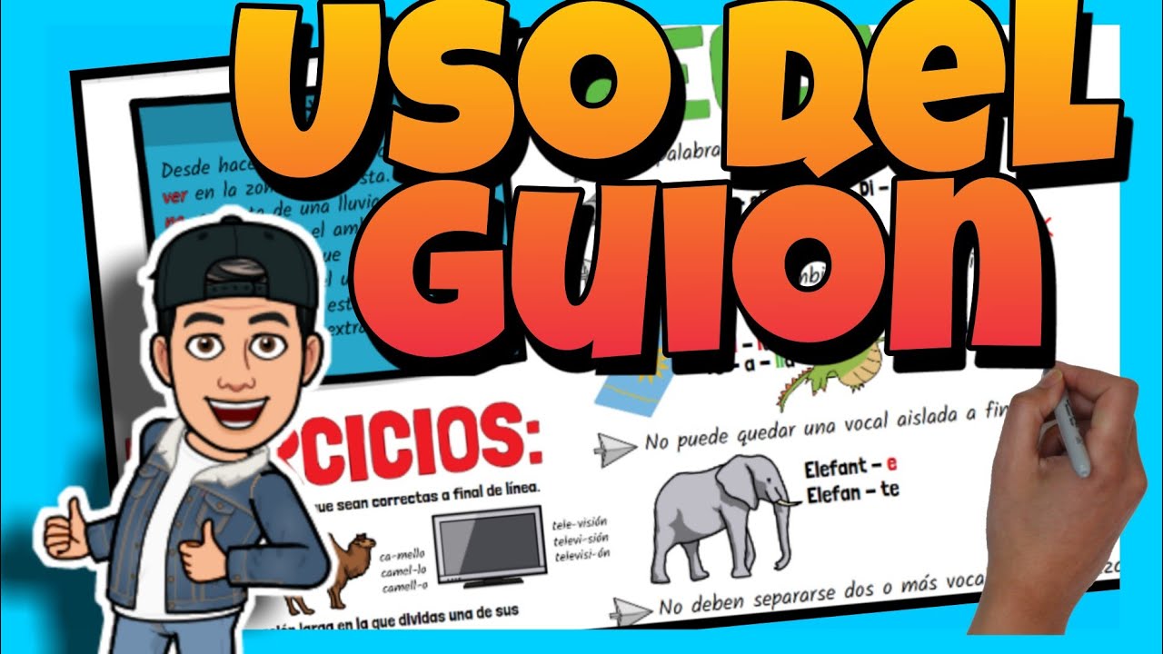 cuál es la utilidad del guión en una exposición