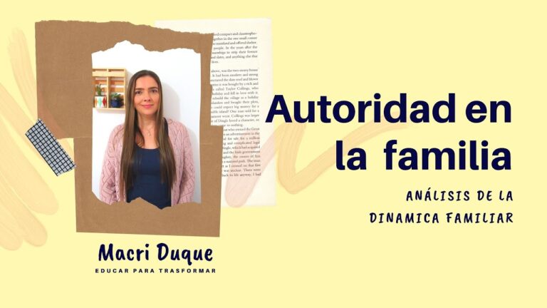 cuáles son las acciones de la autoridad en la familia