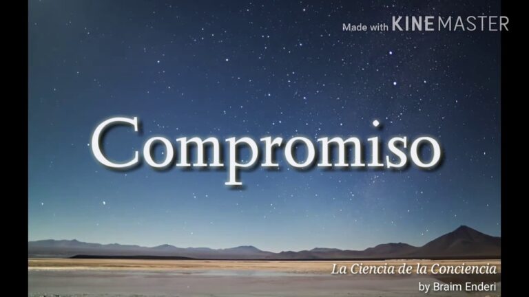 cuáles son las características que definen el compromiso