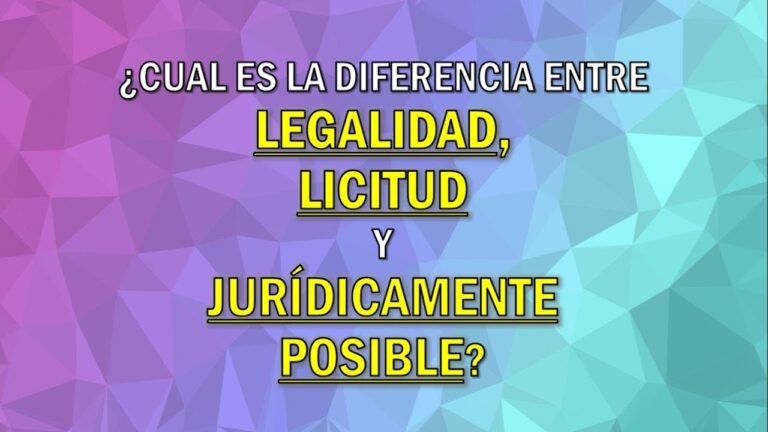 cuáles son las diferencias entre la justicia y la legalidad