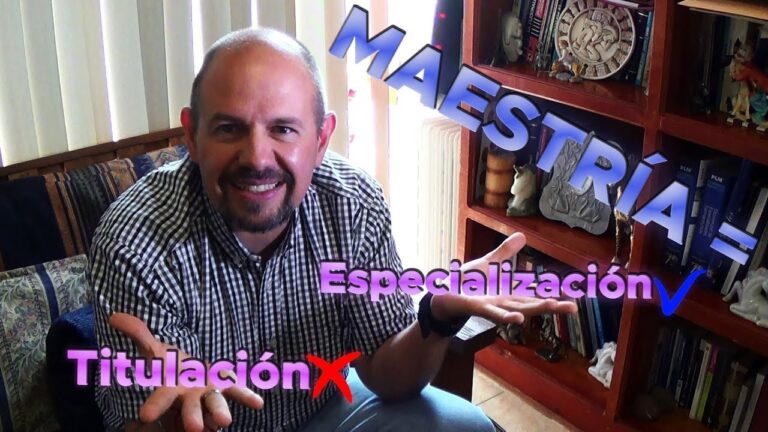 cuantos años dura una maestria