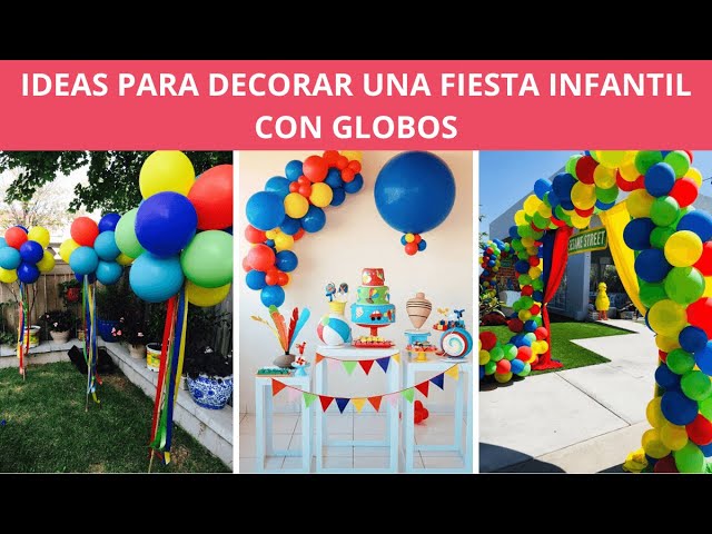 decoracion de cumpleaños infantiles de niños