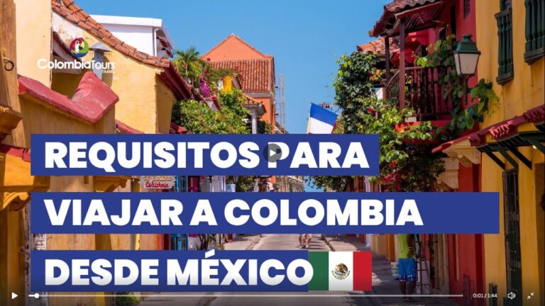 distancia entre mexico y colombia
