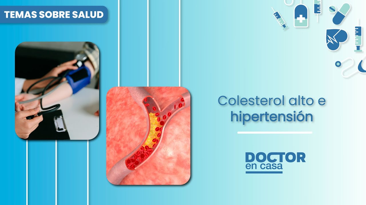 el colesterol sube la presion