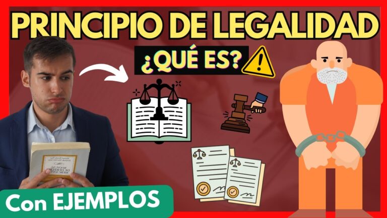 en que consiste el principio de legalidad