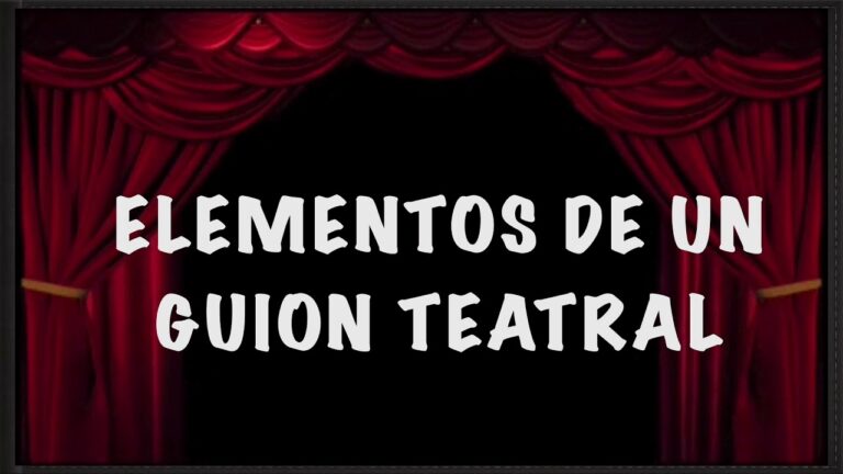en que partes se puede estructurar una obra de teatro