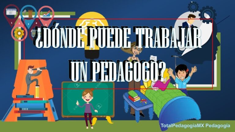 en que puede trabajar un pedagogo
