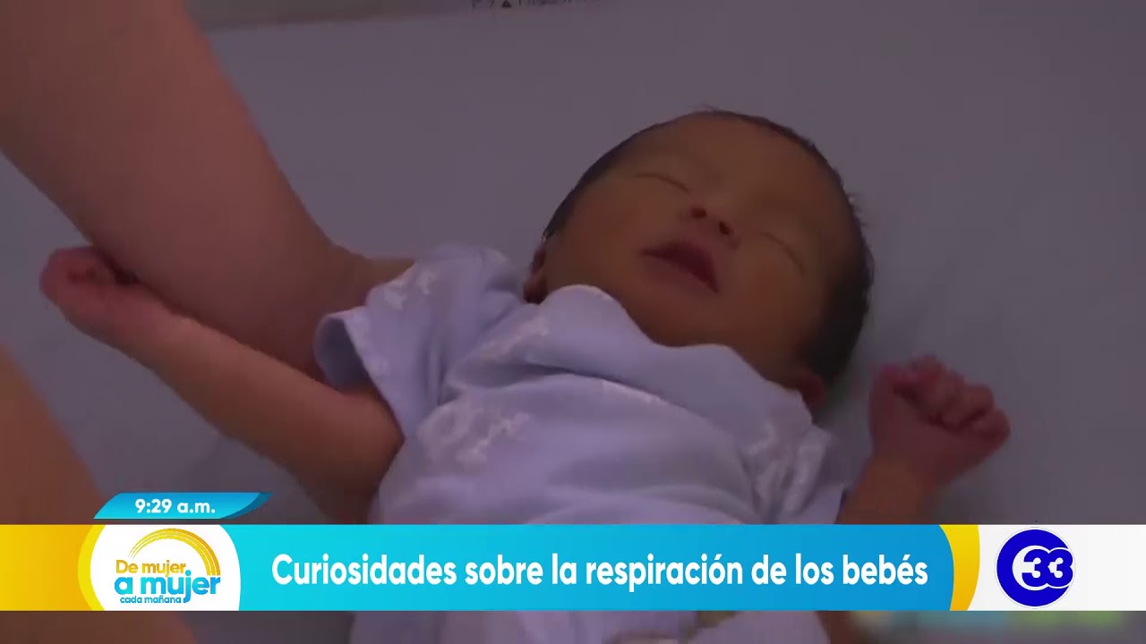 es normal que un bebe respira rapido