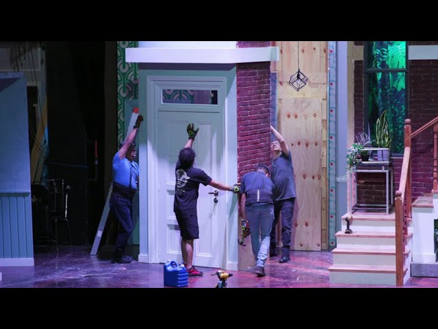 escenario de obra de teatro