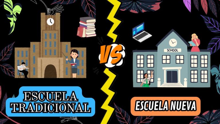 escuela tradicional y escuela nueva