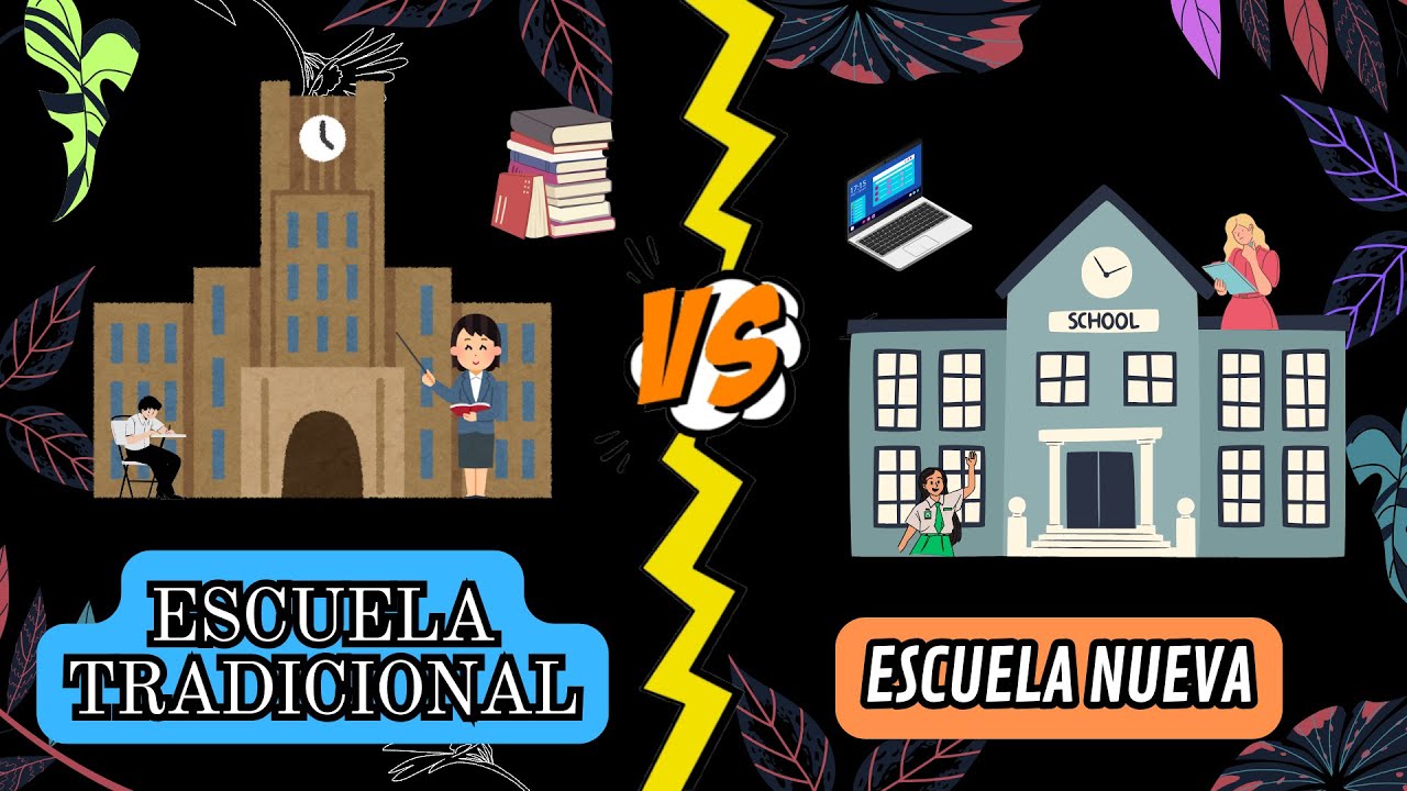 escuela tradicional y escuela nueva