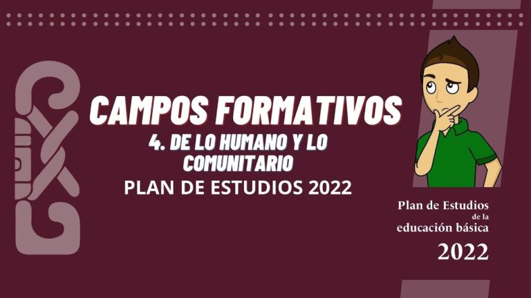especificidades del campo formativo de lo humano y lo comunitario