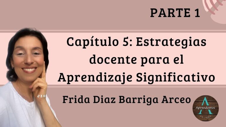 estrategias para el aprendizaje significativo