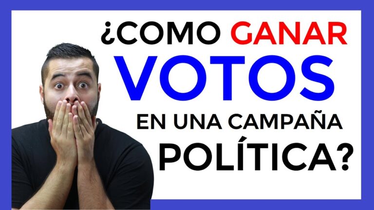 estrategias politicas para conseguir votos