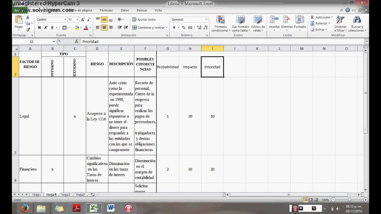 estudio de riesgo de obra