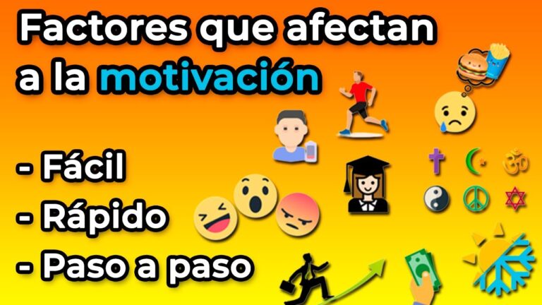 factores que influyen en la motivacion