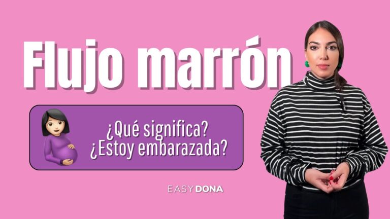 flujo marron y dolor de espalda baja