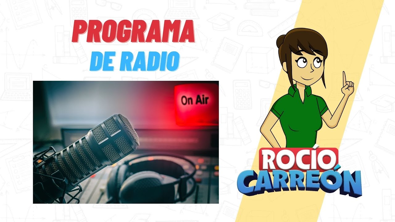 formato de guion de radio