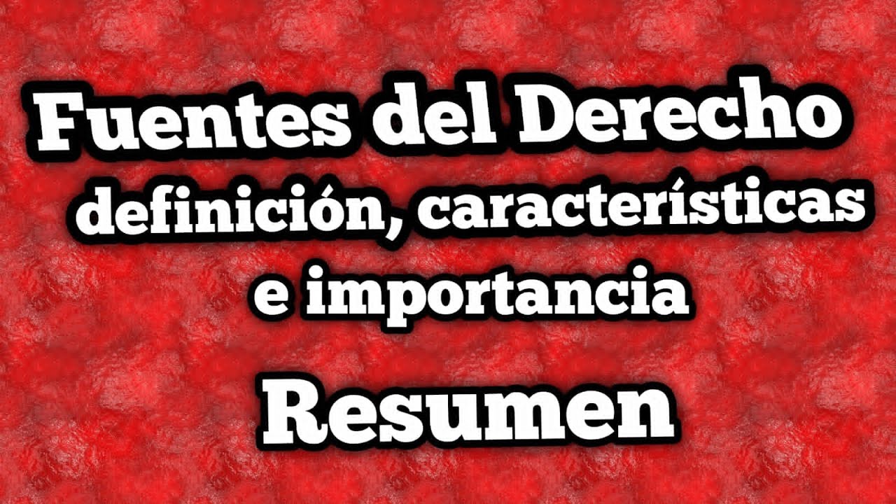 fuentes formales del derecho penal