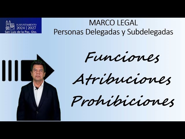 funciones de un delegado en una comunidad