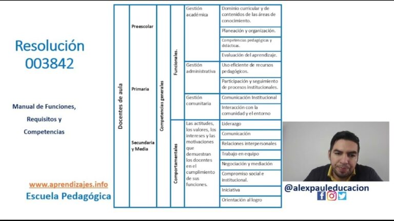 funciones de un maestro de escuela