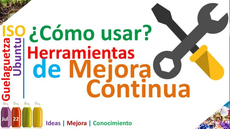 herramientas para la mejora continua