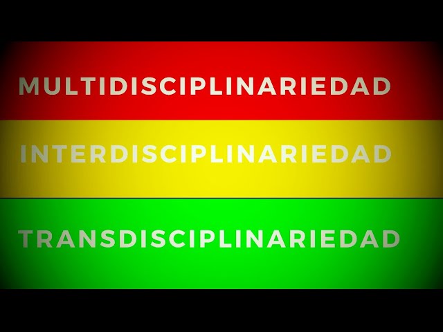 interdisciplinariedad de las ciencias de la salud