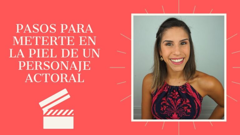 interpretar a un personaje en una obra