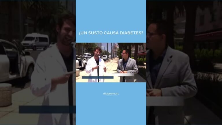 la diabetes da por un susto